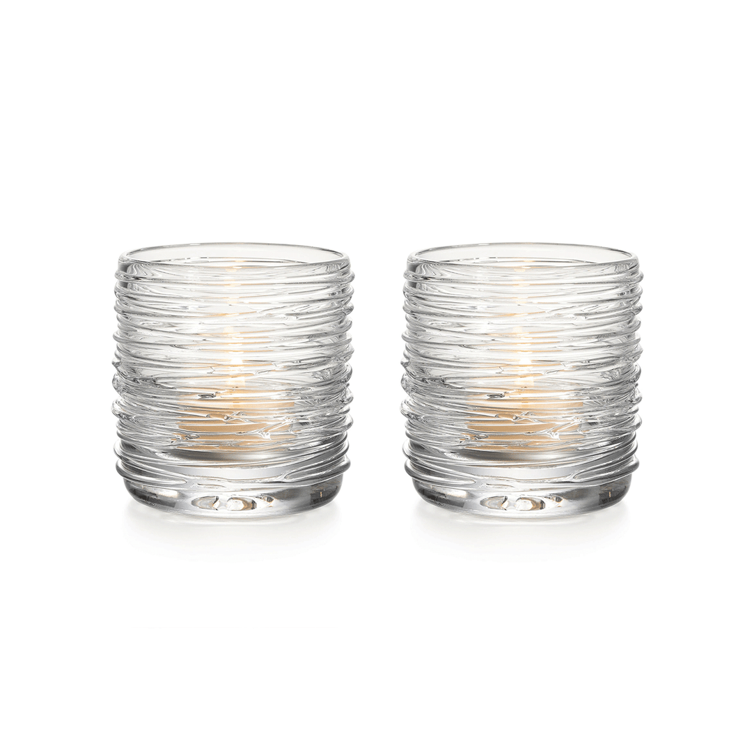 Simon Pearce Echo Lake Tealight Set of 2