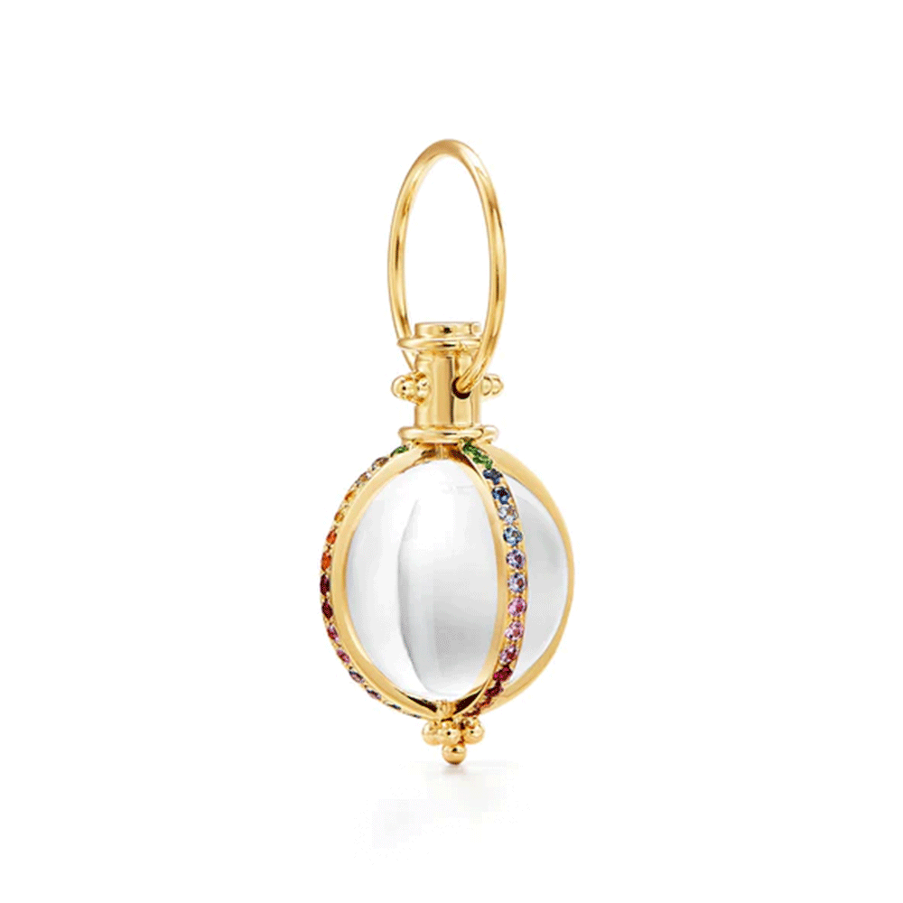 Temple St. Clair 18k Classic Rainbow Amulet