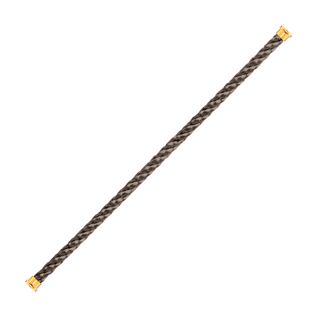 FRED Storm Grey Cable for Large Model Bracelet Yellow End Caps