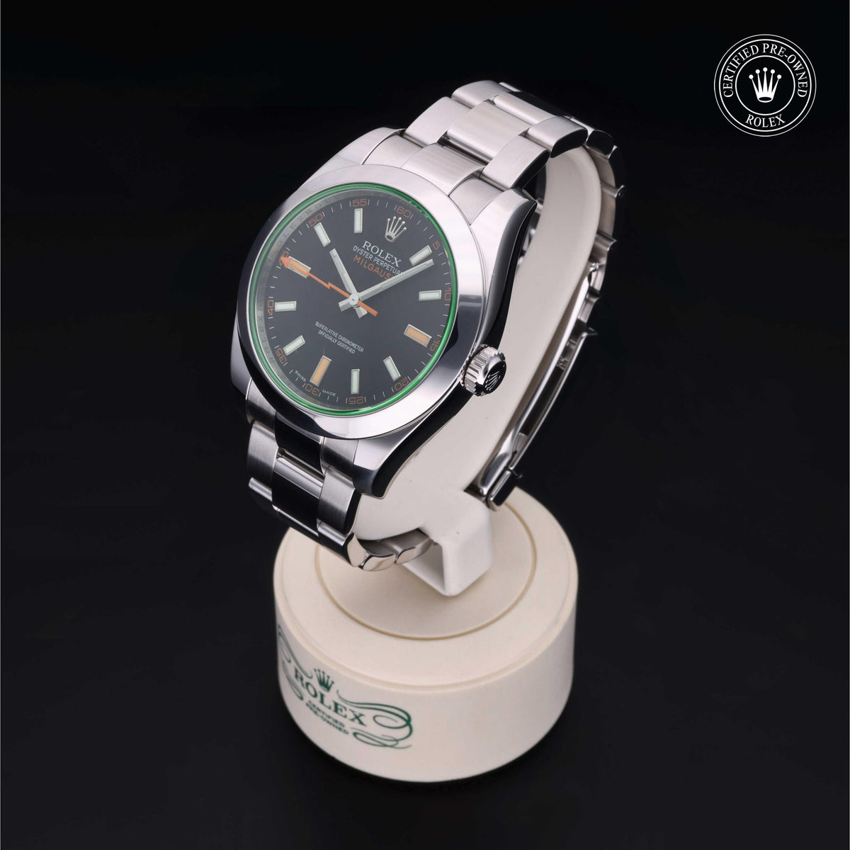 Rolex Certified Pre-Owned Milgauss M116400GV-0001