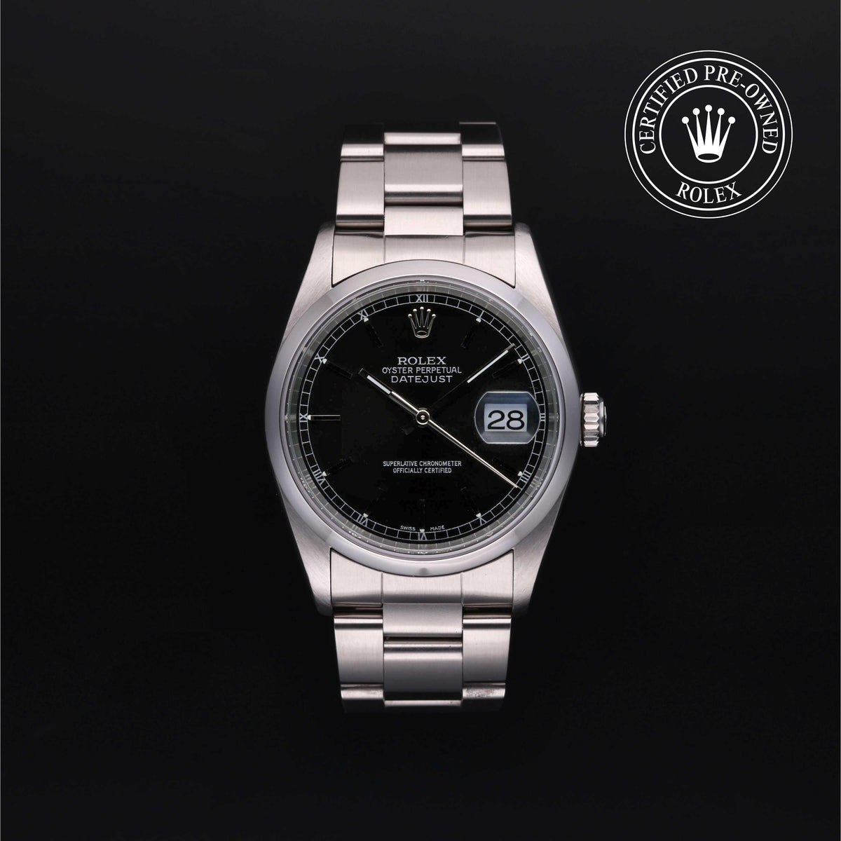 Rolex Certified Pre-Owned Datejust 36 M16200-0037