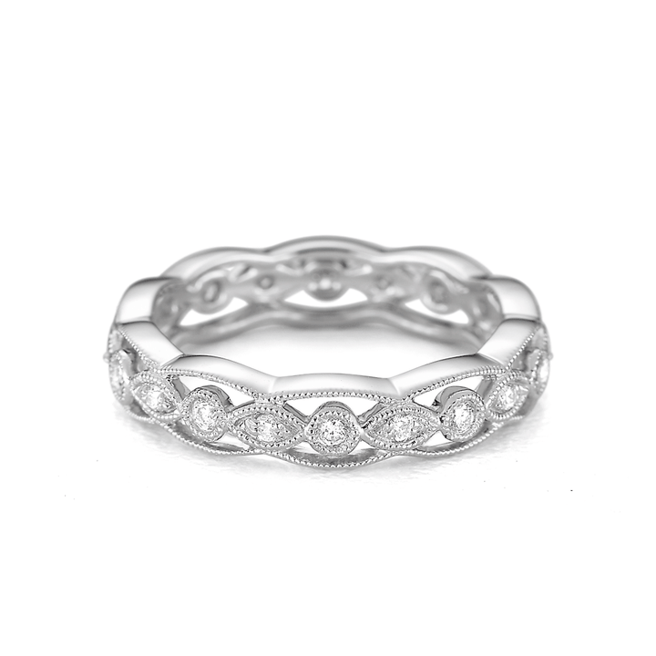 Heritage Platinum and .25 Total Weight Diamond Eternity Band
