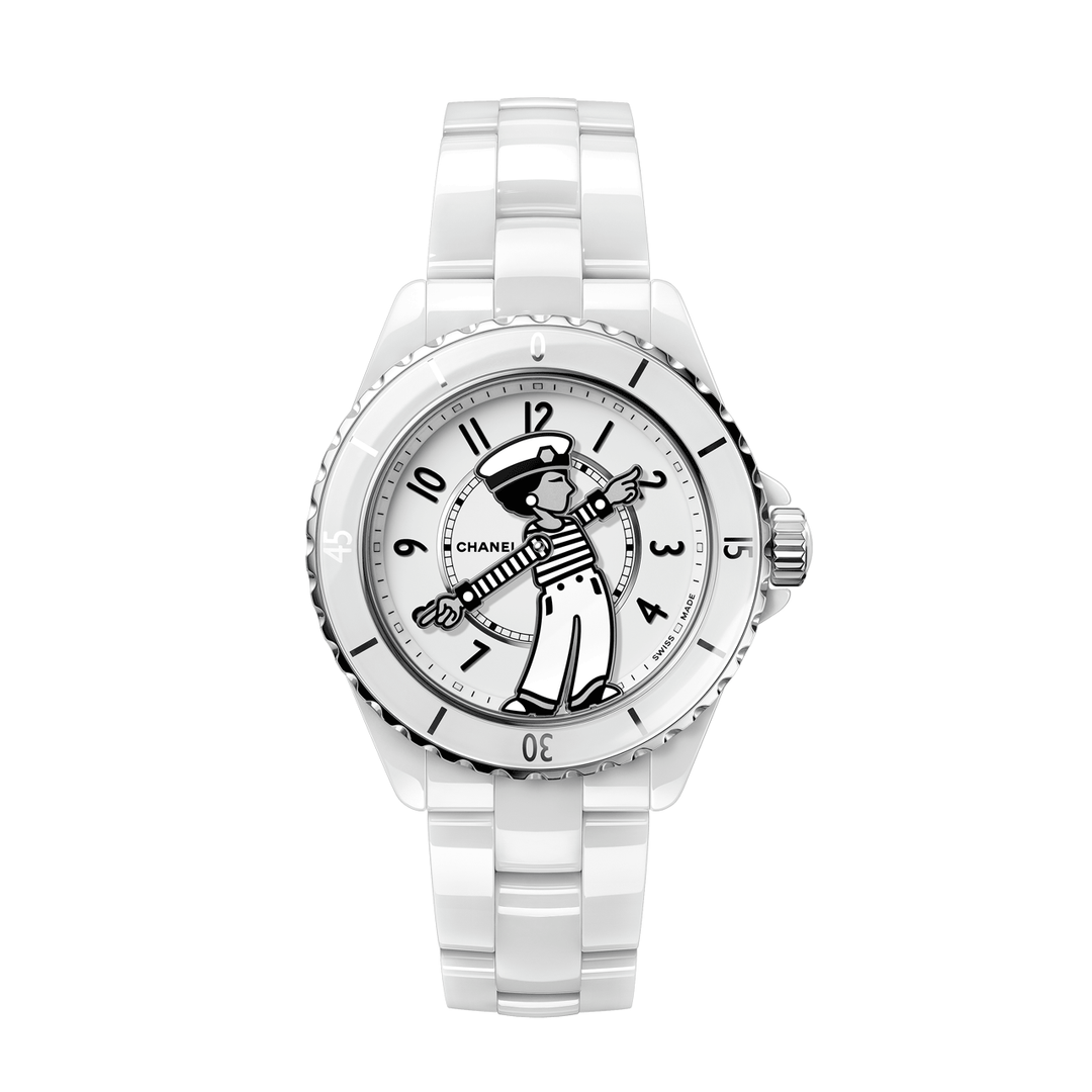 CHANEL J12 Mademoiselle La Pausa Watch, 38mm H7481