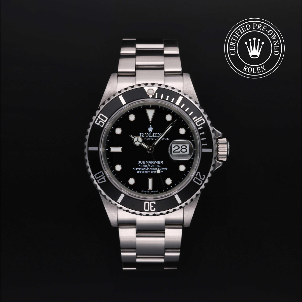 Rolex Certified Pre-Owned Submariner Date M16610-0007