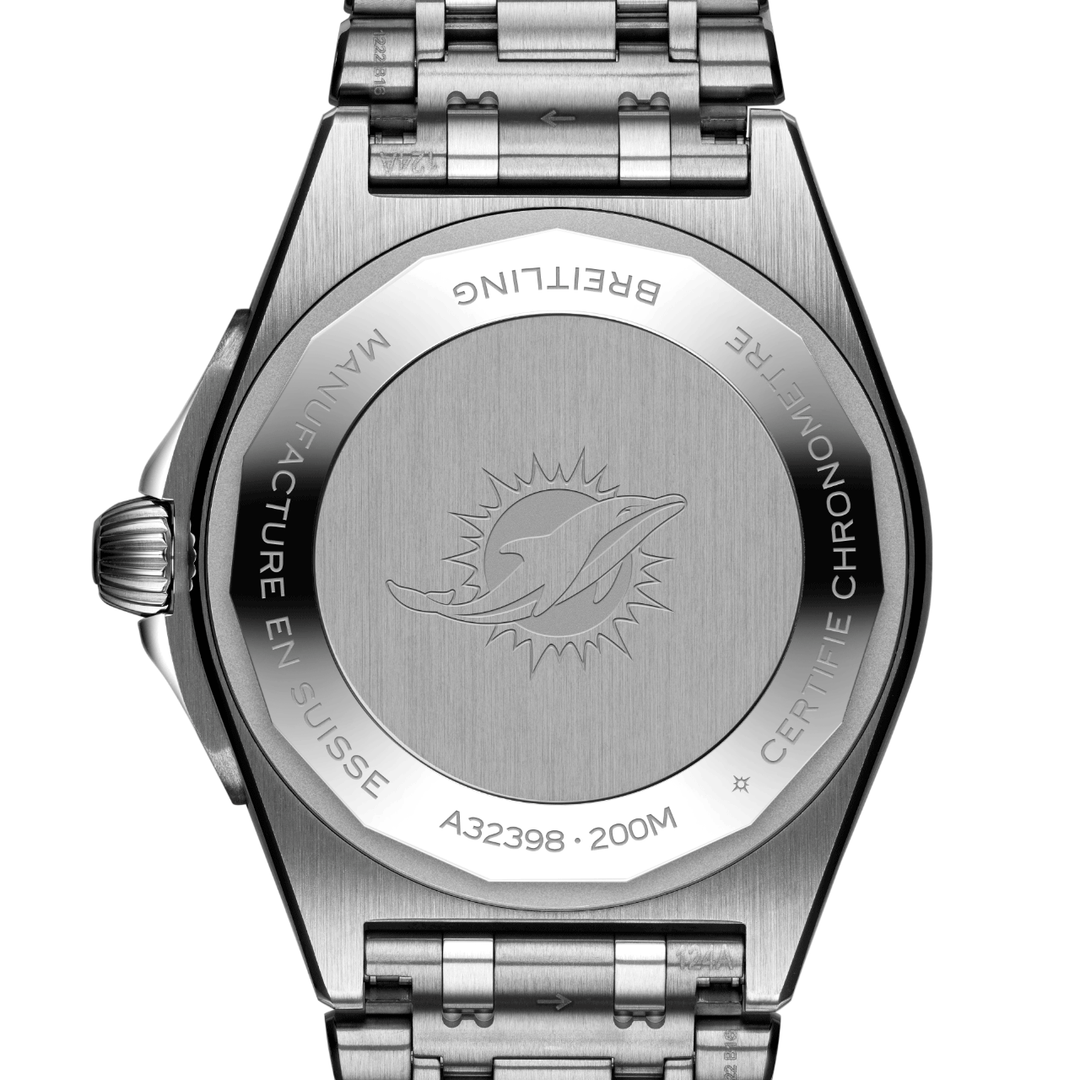 Breitling Chronomat GMT 40 Miami Dolphins Team Edition #A32398B11L1A1