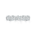 Platinum and 1.60 Total Weight Natural Diamond Band