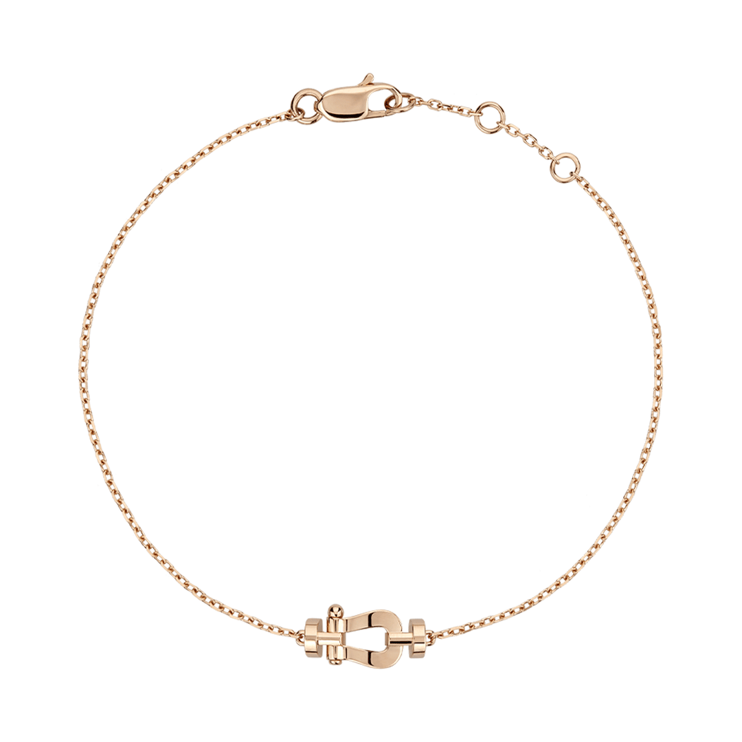 FRED Force 10 18k Rose Gold Chain Bracelet X-Small, Exclusively at Hamilton Jewelers