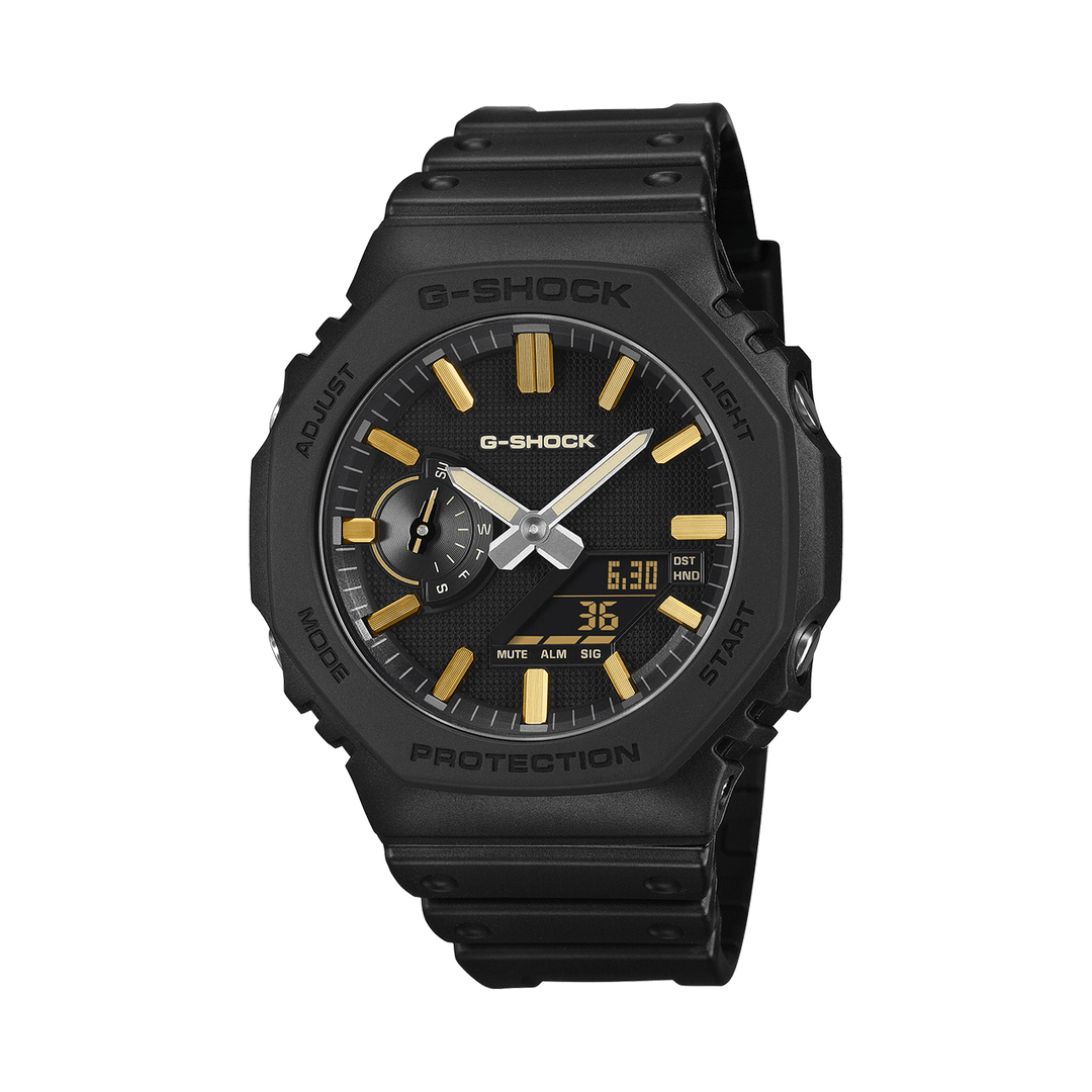 G-Shock LUXE BLACK Analog-Digital 2100 Series GA2100LXB-1A9