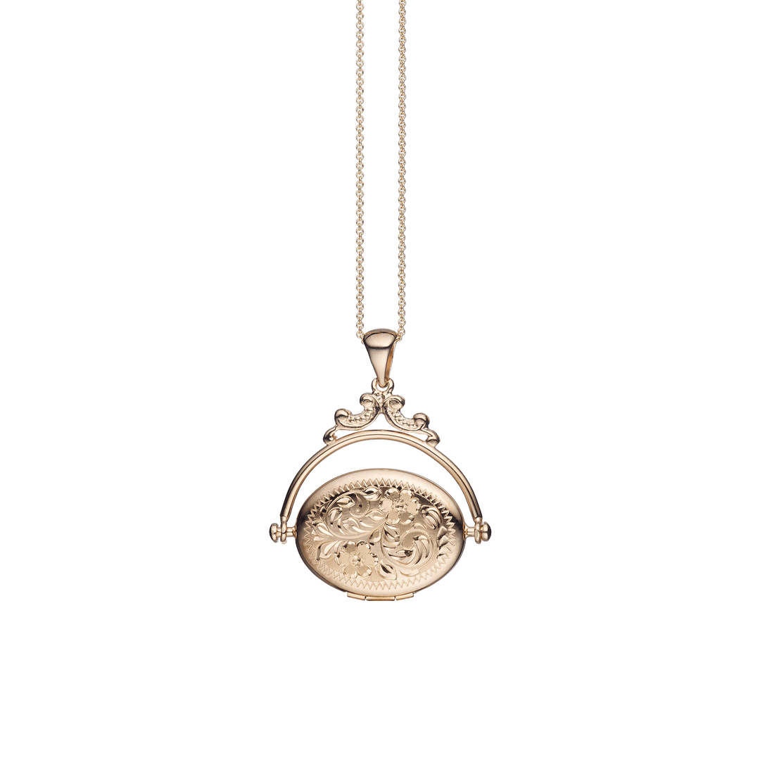 Hamilton Classic Gold Swivel 22mm Locket