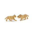 Hamilton Men's Collection 18k Yellow Gold Tiger Cufflinks