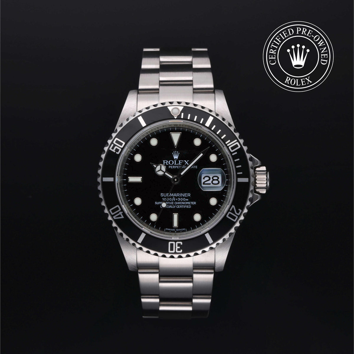 Rolex Certified Pre-Owned Submariner Date M16610-0007