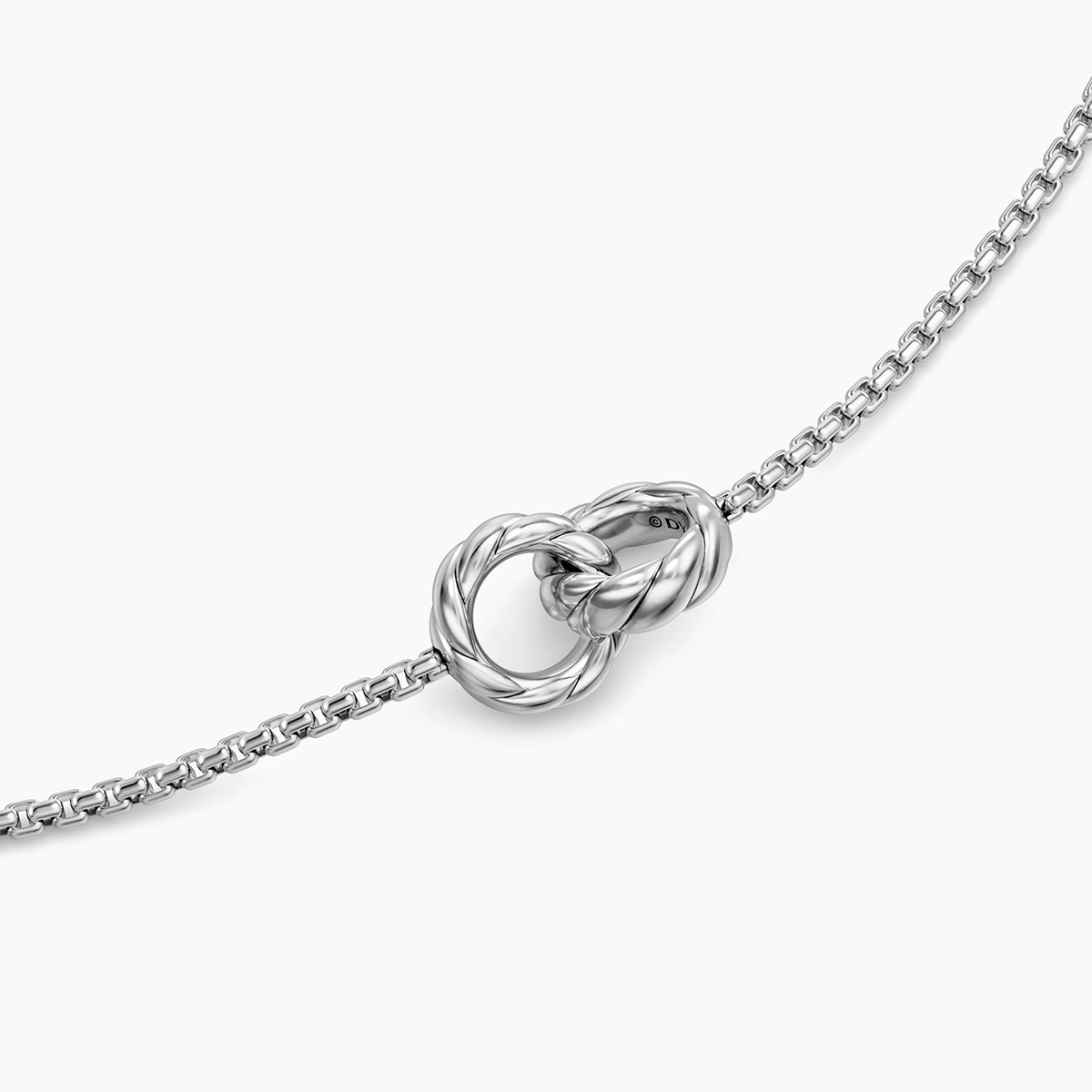 David Yurman Sculpted Cable Linked Necklace Sterling Silver, 9.2mm