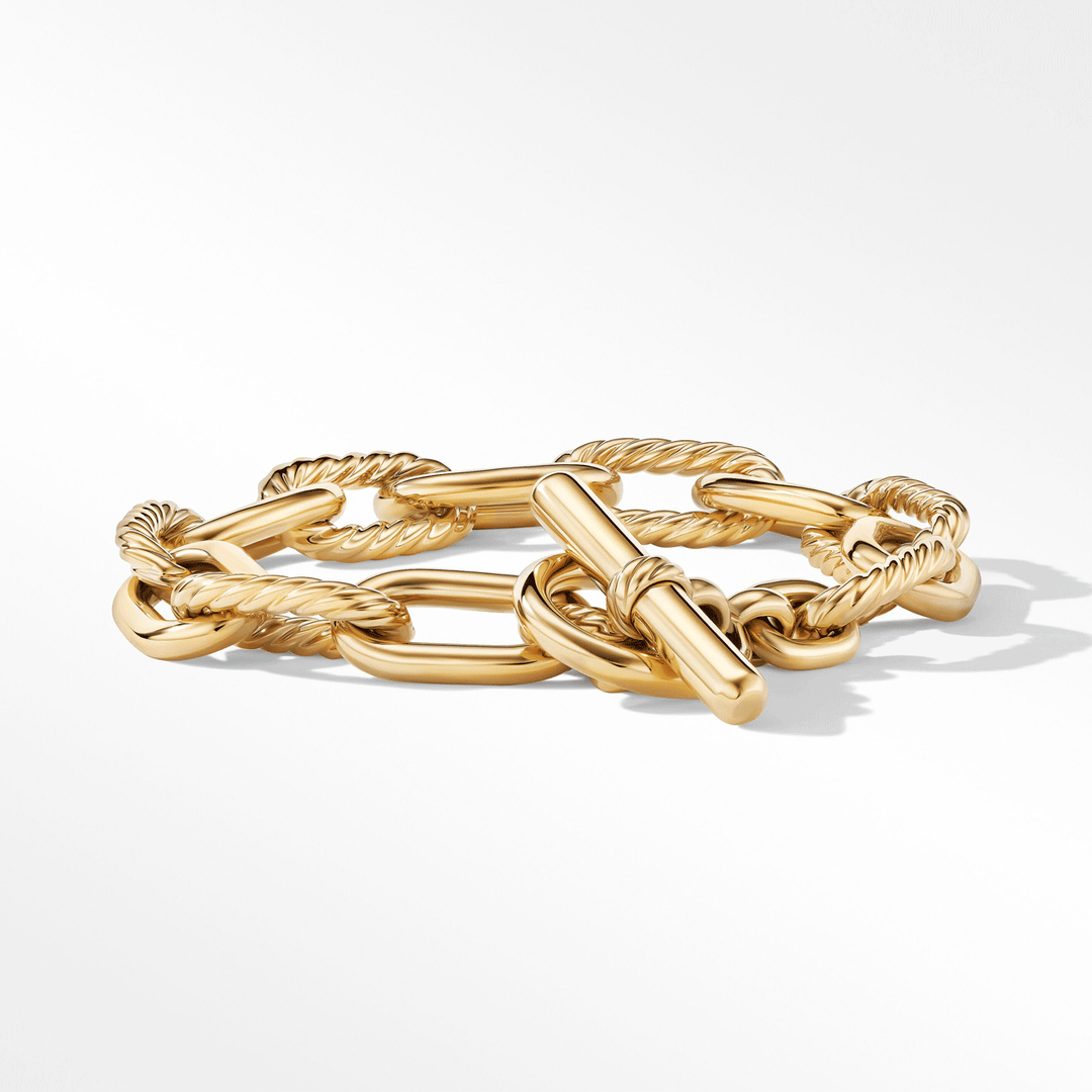 David Yurman Madison Toggle Chain Bracelet in 18k Yellow Gold