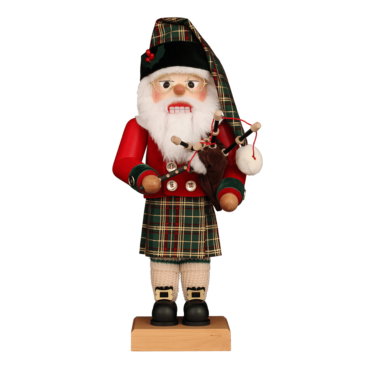 Christian Ulbricht Scotsman with Bagpipes Nutcracker