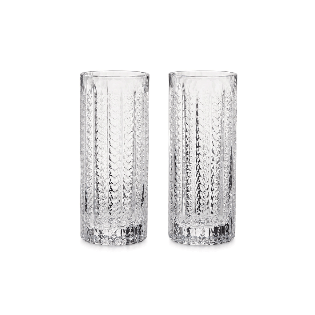 Simon Pearce Greenwich Collins Glass, Set of 2