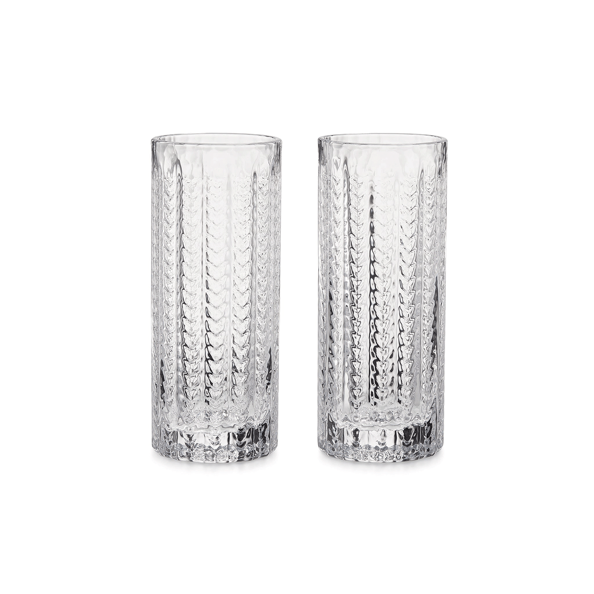 Simon Pearce Greenwich Collins Glass, Set of 2