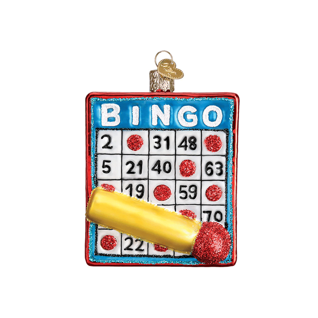 Bingo Ornament