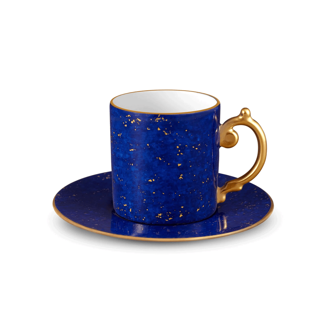 L'Objet Lapis Espresso Cup and Saucer