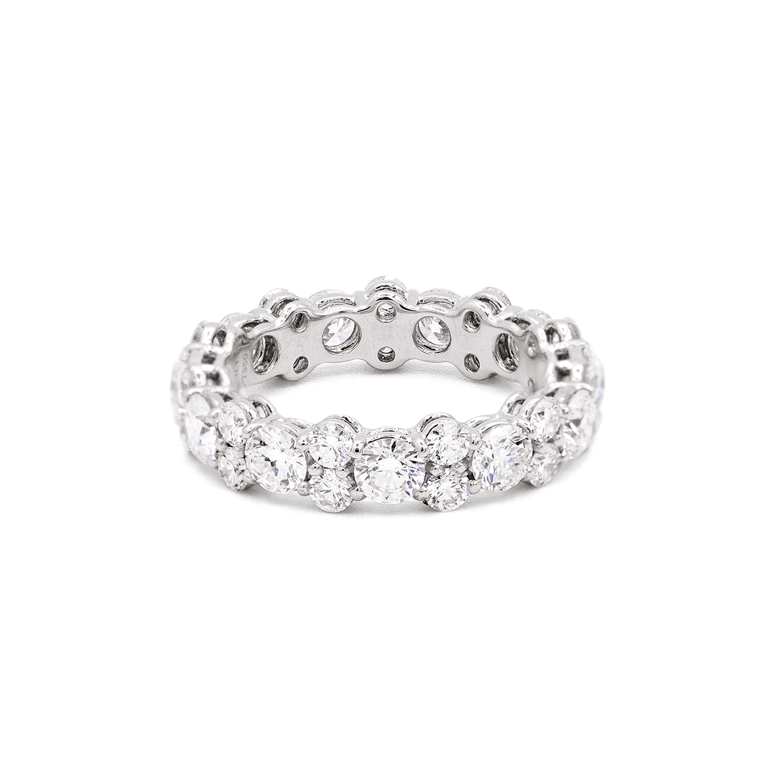 Radiance Platinum and 3.30 Total Weight Diamond Eternity Band