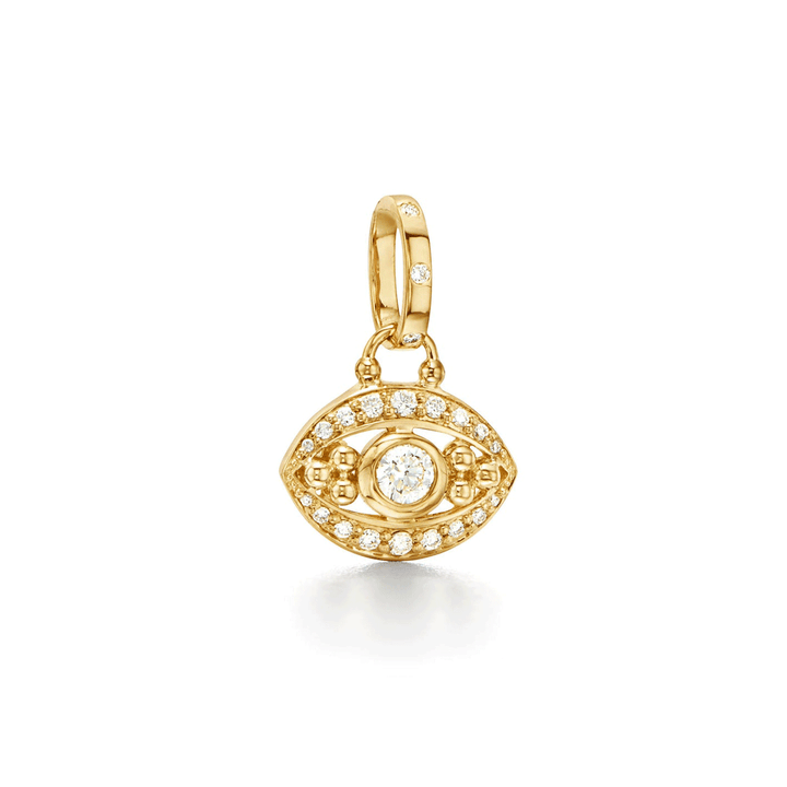 Temple St. Clair 18k Yellow Gold Evil Eye Pendant