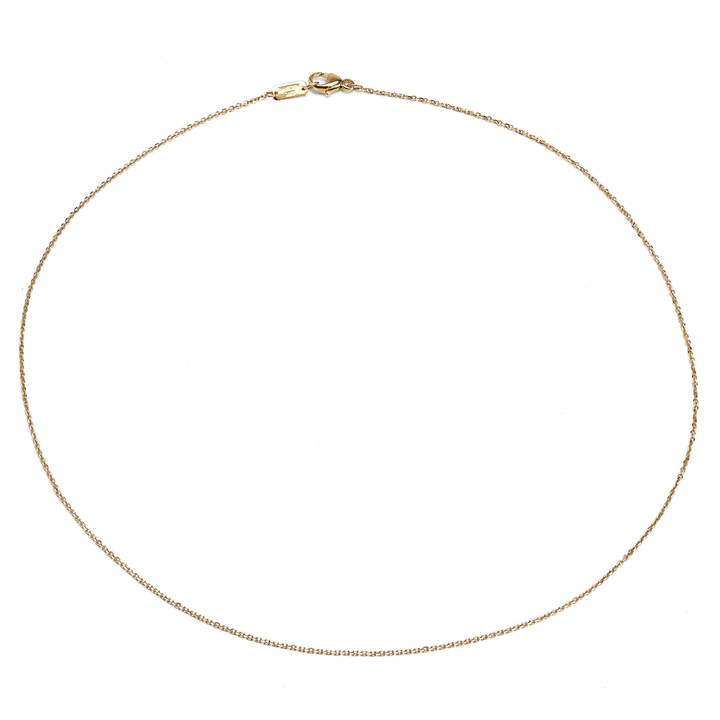 Hamilton Collection Mercer 14k Yellow Recycled Gold 1.2mm Cable 16 Inch Necklace
