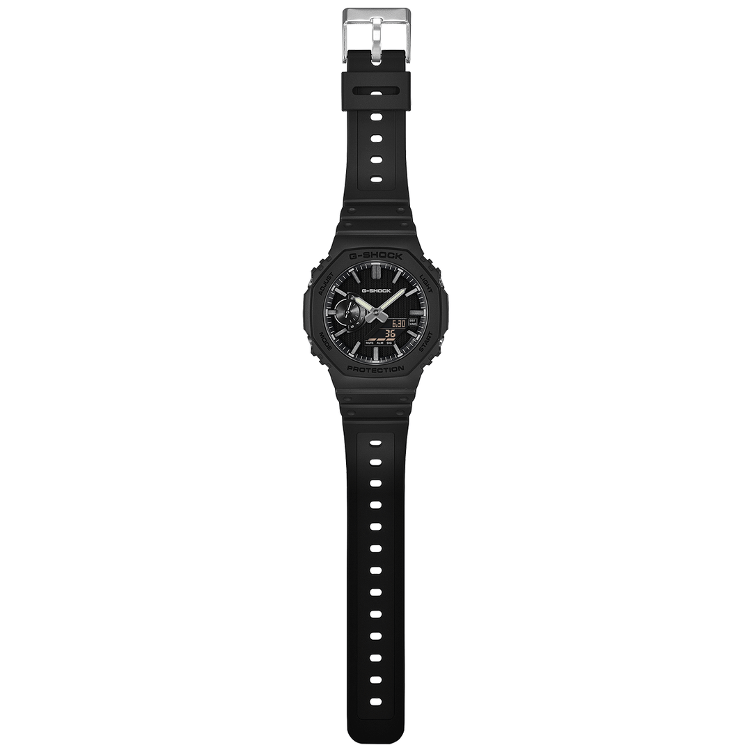 G-Shock LUXE BLACK Analog-Digital 2100 Series GA2100LXB-1A