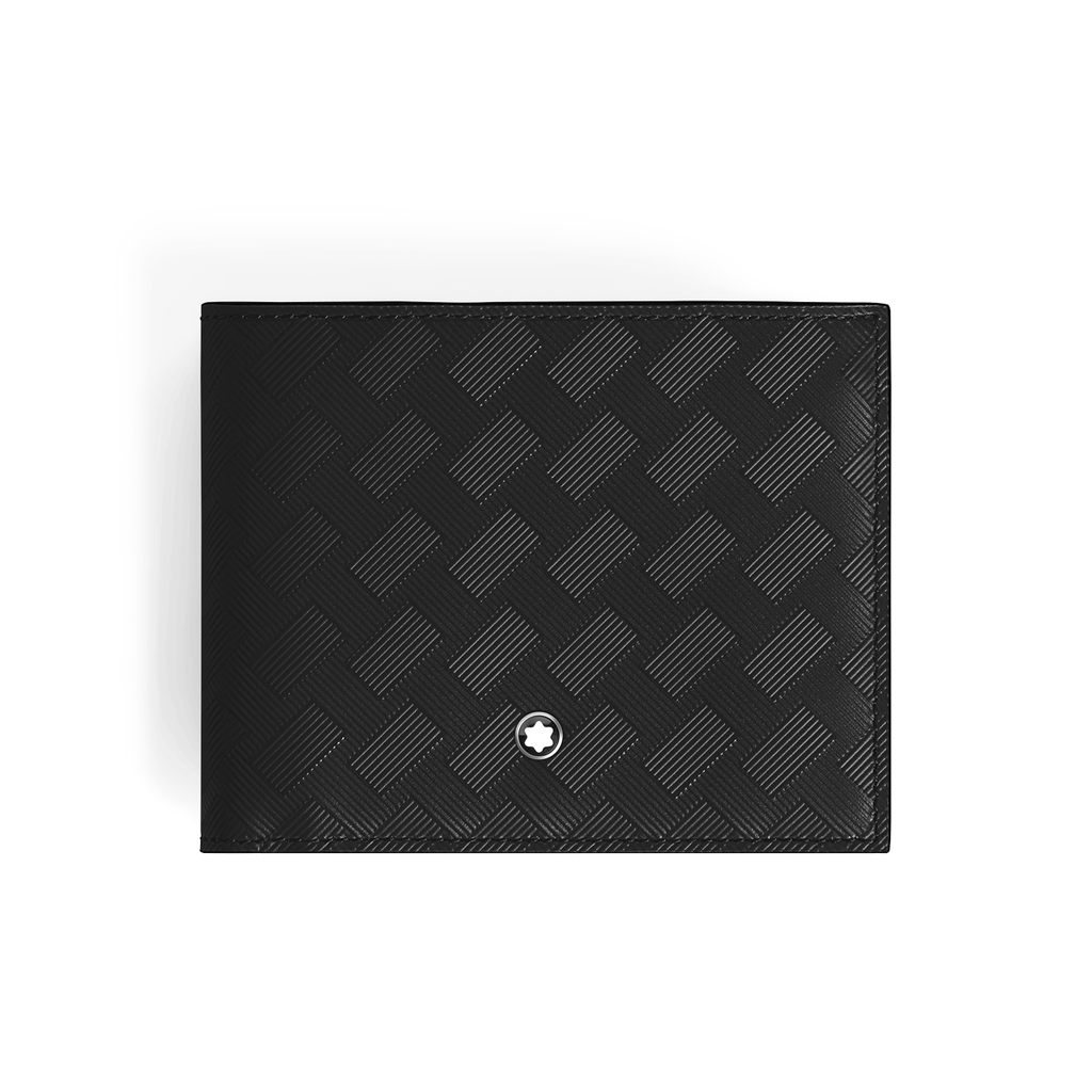 Montblanc Wallet 6cc in Extreme Leather Black/Khaki