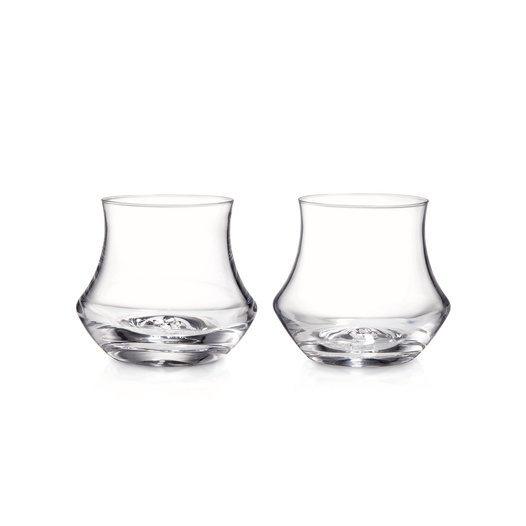 Simon Pearce Madison Stemless Wine Glass, Set of 2