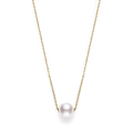 Mikimoto 18k Yellow Gold Akoya Pearl Pendant