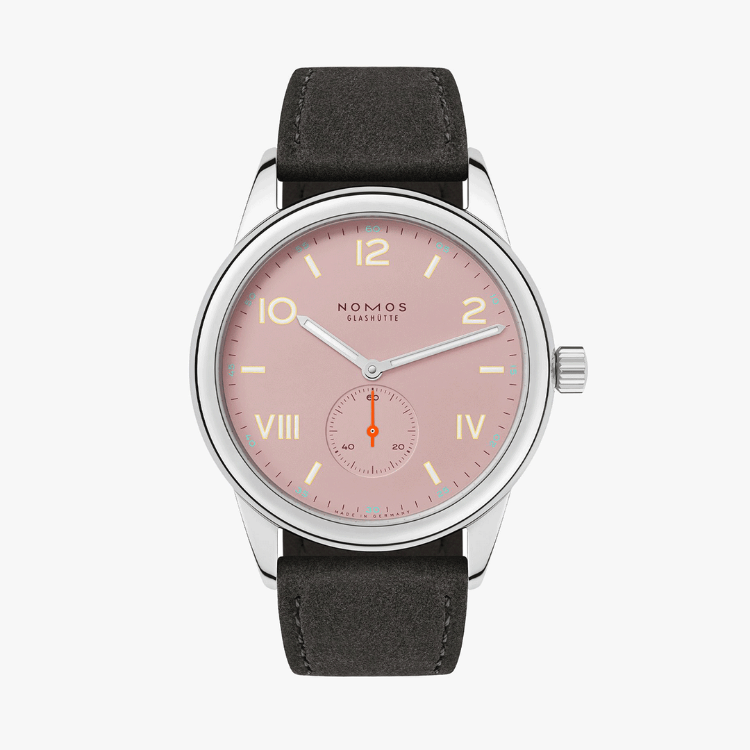 Nomos Club Campus 38 full rose Reference 720