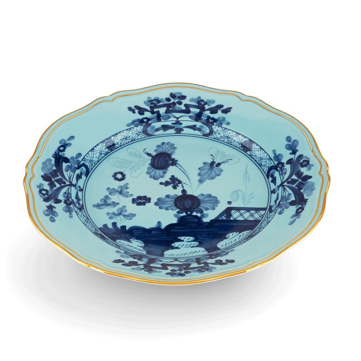 Ginori 1735 Oriente Italiano Iris Dinner Plate
