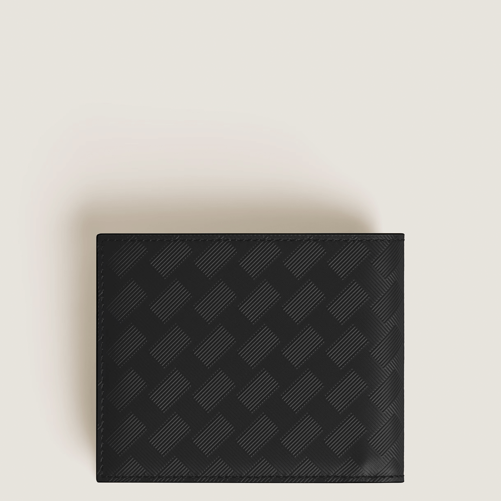 Montblanc Wallet 6cc in Extreme Leather Black/Khaki