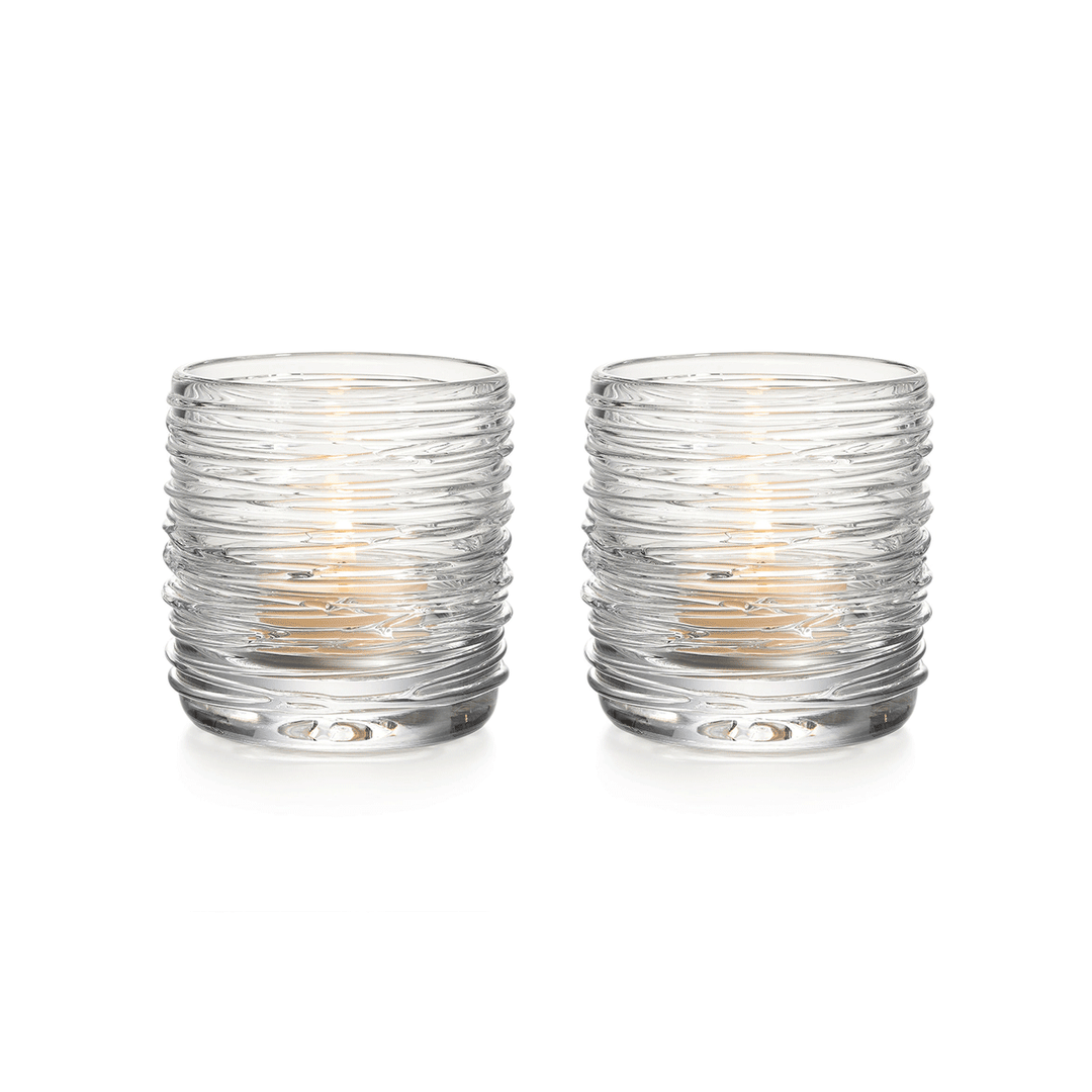 Simon Pearce Echo Lake Tealight Set of 2