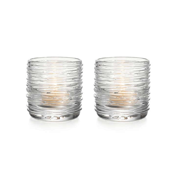 Simon Pearce Echo Lake Tealight Set of 2