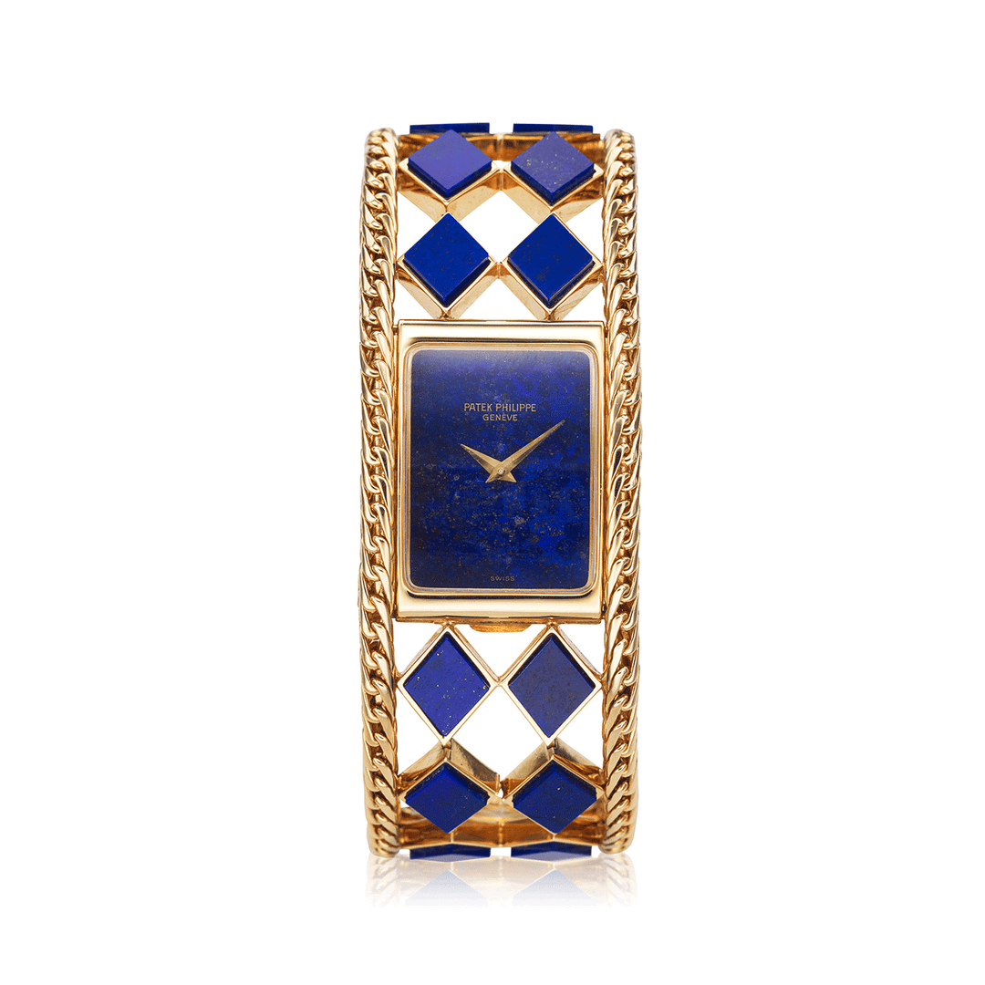 PATEK PHILIPPE LAPIS LAZULI BRACELET WATCH REF. 4241/906J