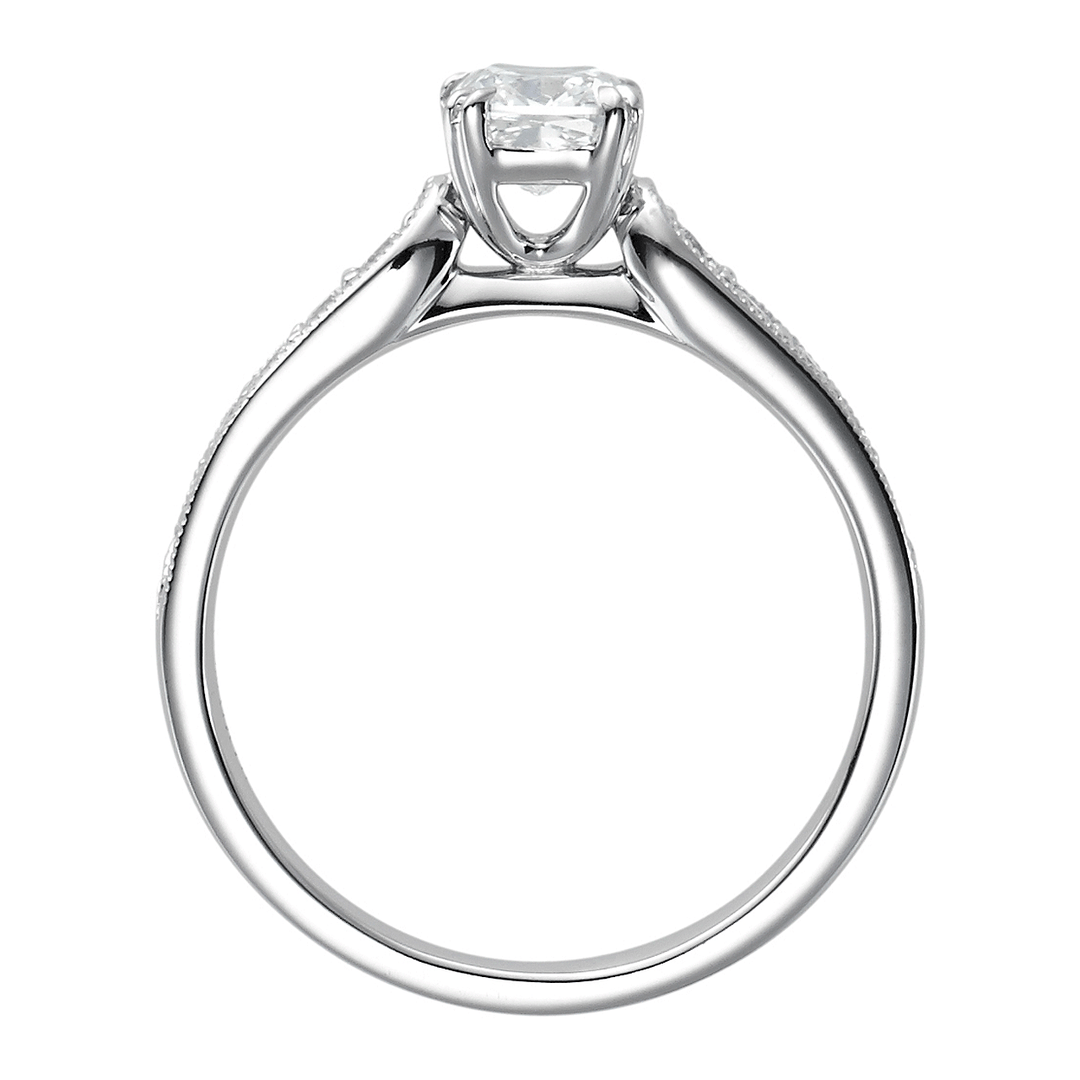 Hamilton Cherish Micro Prong and .50CT Diamond Ring