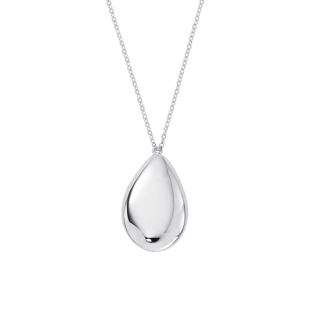 Sterling Silver Teardrop Pendant