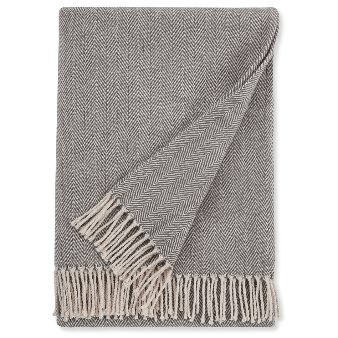 Sferra Celine Charcoal Throw