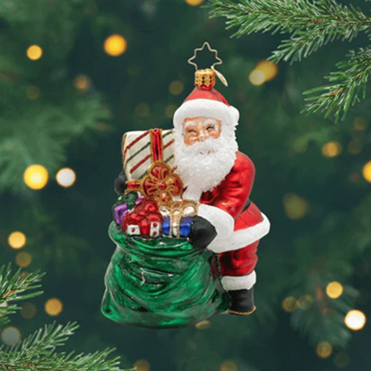 Christopher Radko North Pole Parcel Ornament