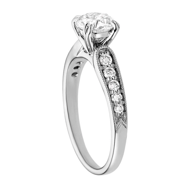 Hamilton Cherish Micro Prong and .50CT Diamond Ring