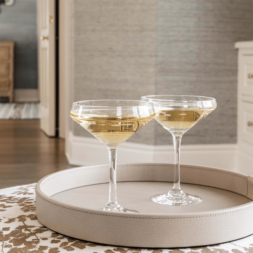 Simon Pearce Vintner Coupe, Set of 2
