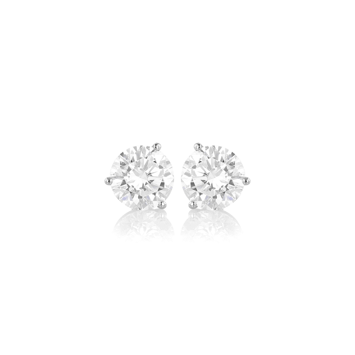 Hamilton Origin Platinum and 6.13 Total Weight Diamond Studs