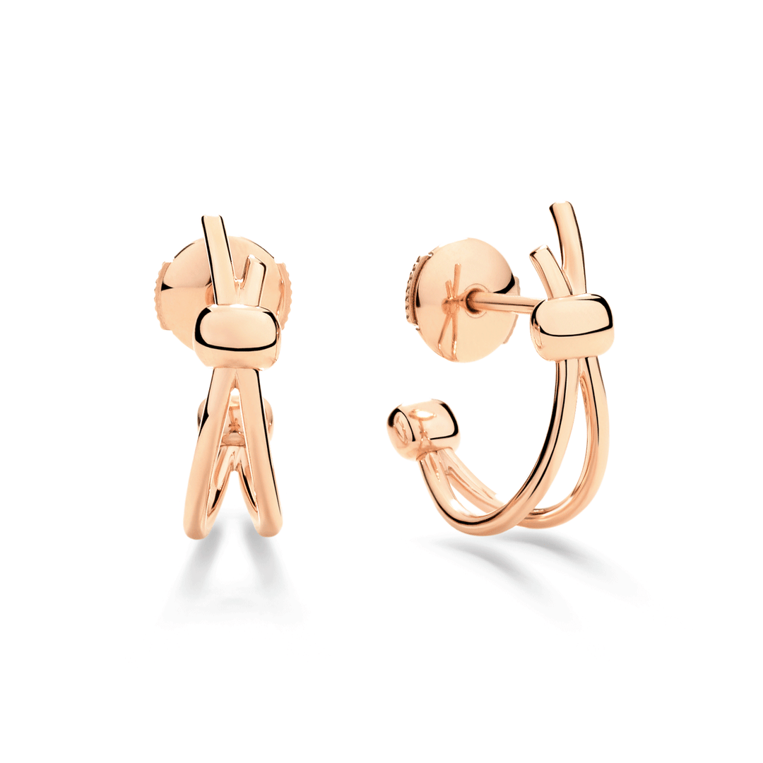 Pomellato Together 18k Rose Gold Earrings