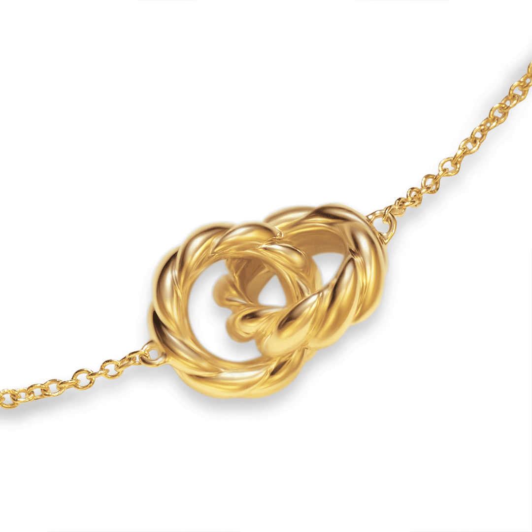 David Yurman Sculpted Cable Chain Necklace 18k Yellow Gold, 9mm